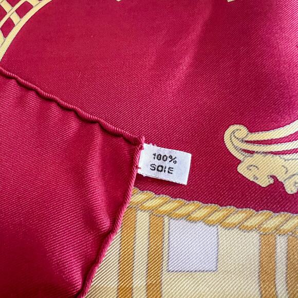 Hermès Silk Proues 90 Scarf - Picture 7 of 7